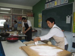 蕎麦打ち講師!?