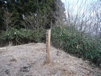貫ヶ岳（富士山を見に）
