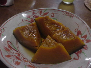 がぼちゃのめんつゆ煮