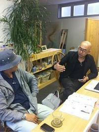 コバンしずおかさんと打ち合わせ中