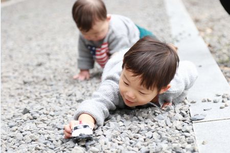 お母さん業界新聞の撮影②