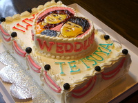 ≪似顔絵ケーキ≫結婚式二次会用の巻