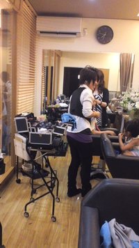 撮影会なう