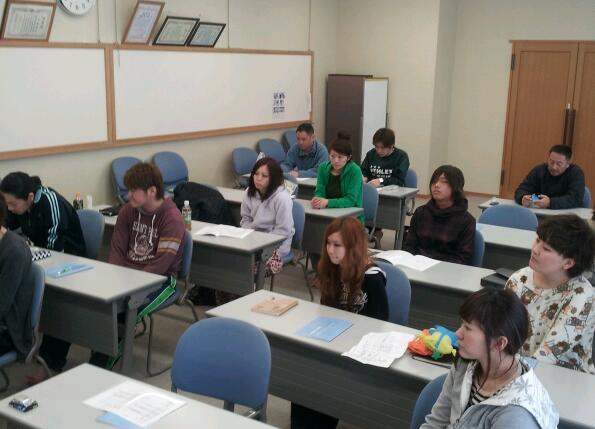 下垂斎での一泊二日研修