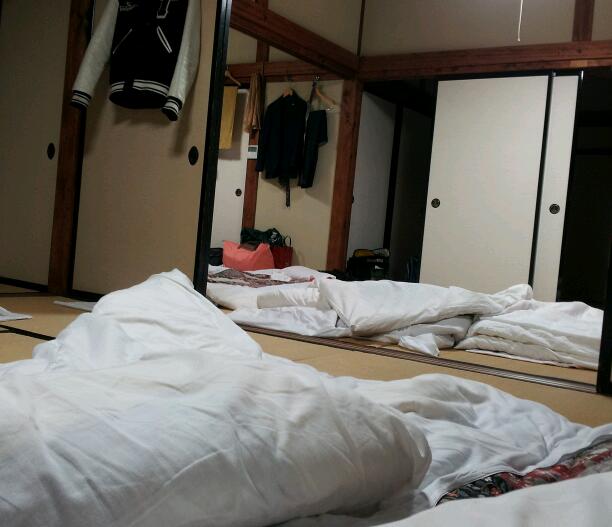 下垂斎での一泊二日研修