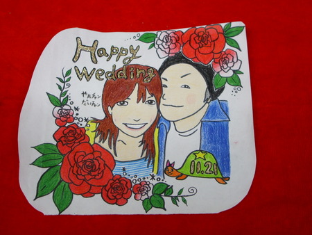 結婚式二次会のケーキ