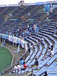 横浜FCのゴール裏