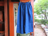 超おすすめ麻ワイドパンツ