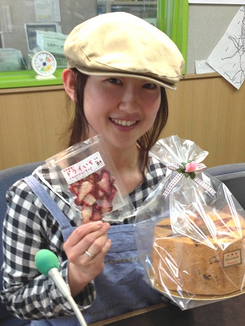 いちご農園・海野てる美さん（2013/5/27）
