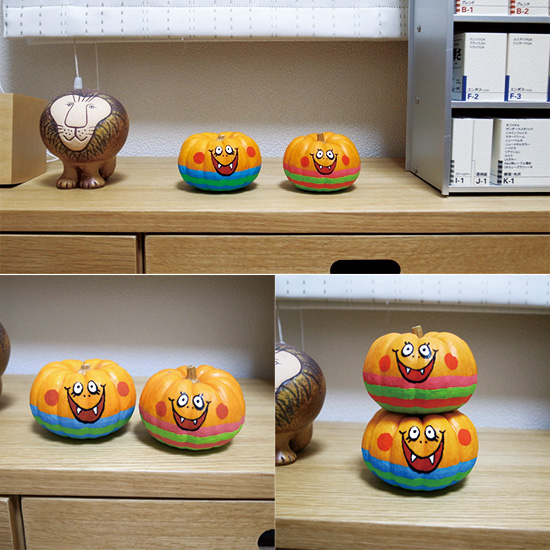 ハロウィンのカボチャ