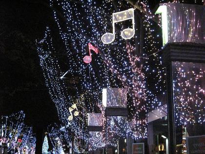 青葉通りのイルミネーション