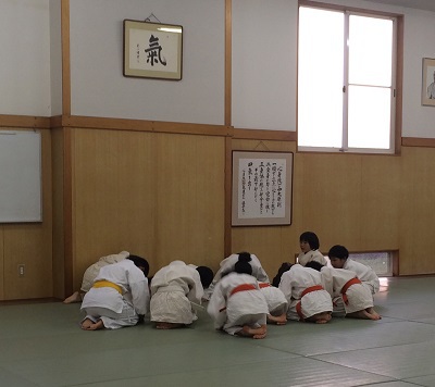 子どもクラス稽古風景