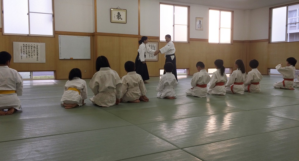 子どもクラス稽古風景