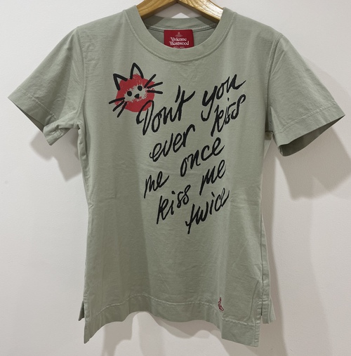 Rokkodo/Vivienne Westwood RED LABEL 静岡店:Kiss me KittyプリントTシャツ