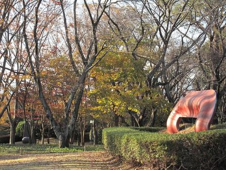 静岡県立美術館園地・12月3日