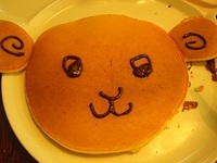 休みの日のホットケーキ