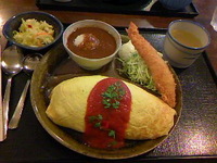 オムライスランチ♪ 2011/02/25 18:24:20