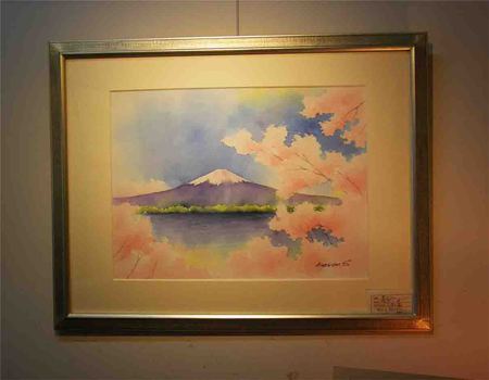 富士山の絵、販売開始