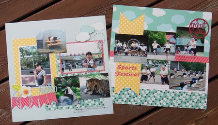 静岡のスクラップブッキング教室～Scrapbooking Style～:7月の