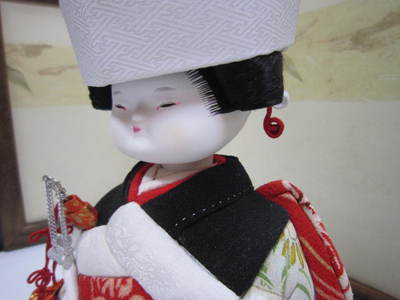 『花嫁』木目込み人形。