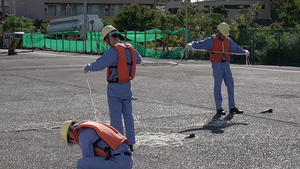 学校の様子－海上実習－