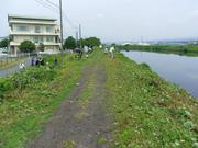 潤井川ﾘﾊﾞｰﾌﾚﾝﾄﾞｼｯﾌﾟ河川清掃