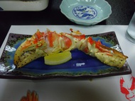 蟹は美味しいなァ～