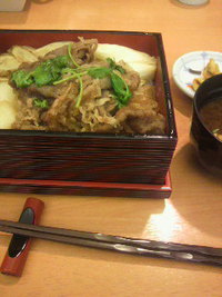 今日のお昼御飯