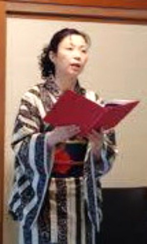 あべよしみ朗読会　テーマ「平和を想う」