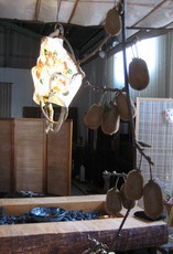 展示場の彩り
