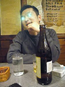 右：夜のSM班長