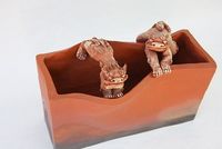 獅子付き花器 2008/07/29 10:00:00