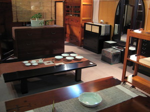 倉庫内展示場