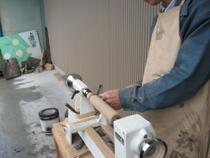 バードコール制作中