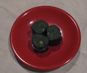 春菊の海苔巻き