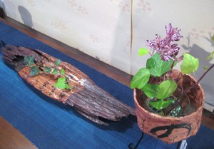 服部あきよし一閑張り遊秋展
