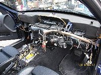 只今、ＢＭＷのエアコン修理中！