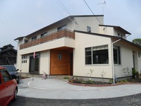 住宅完成後。外構もできました。