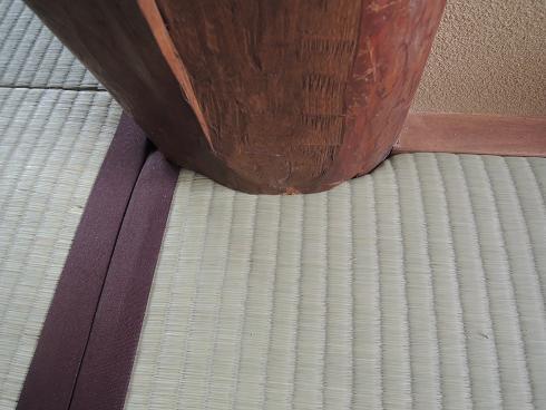 畳屋泣かせの柱型