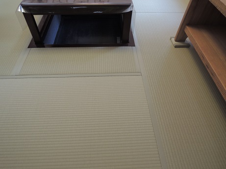 掘りごたつとミニ畳