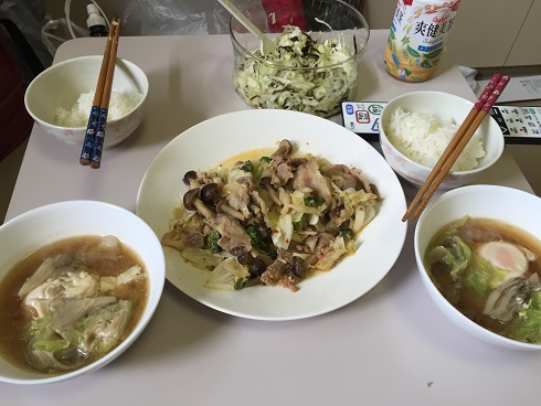 朝食