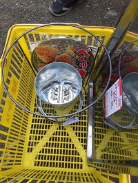 親子防災キャンプ（サバイバル食と紙芝居）