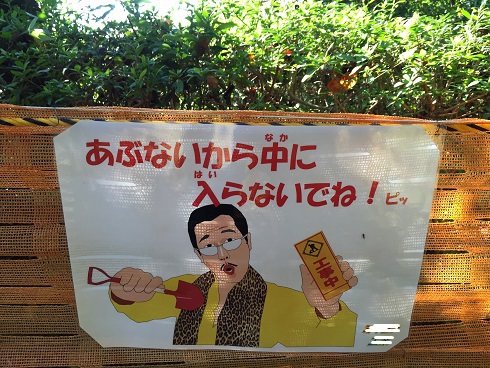 ピコ太郎看板