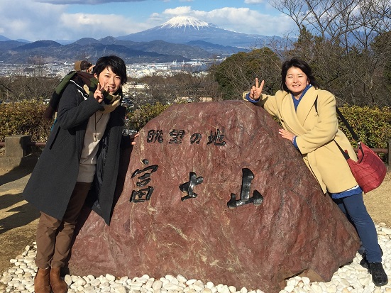 山下さんと私と富士山