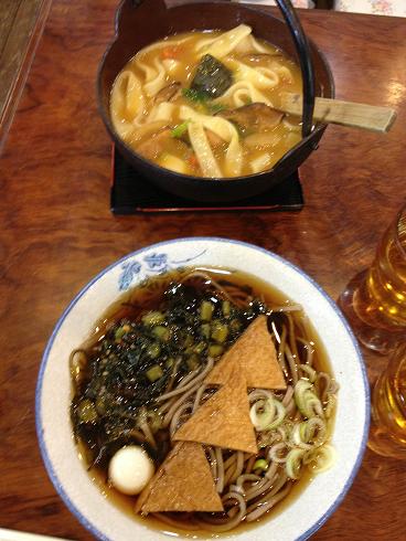 ほうとうと高原そば