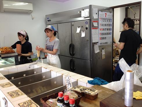 松永豆腐店店先
