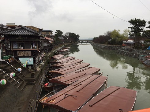 宇治川の船乗り場
