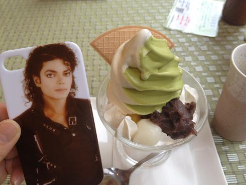 抹茶のパフェ