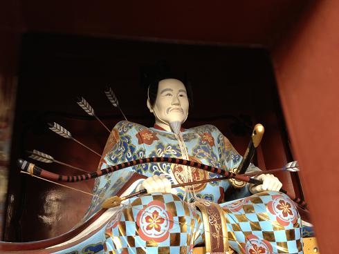 山門の武将「うん」