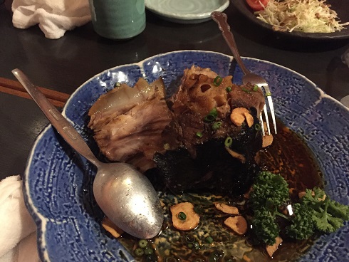 鮪しっぽ煮付け